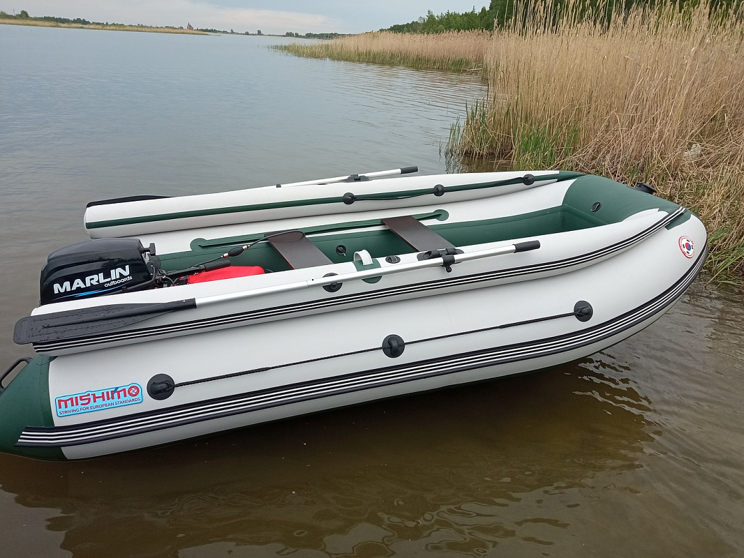Лодка MISHIMO FAMILY LITE DF 400 в Гатчине
