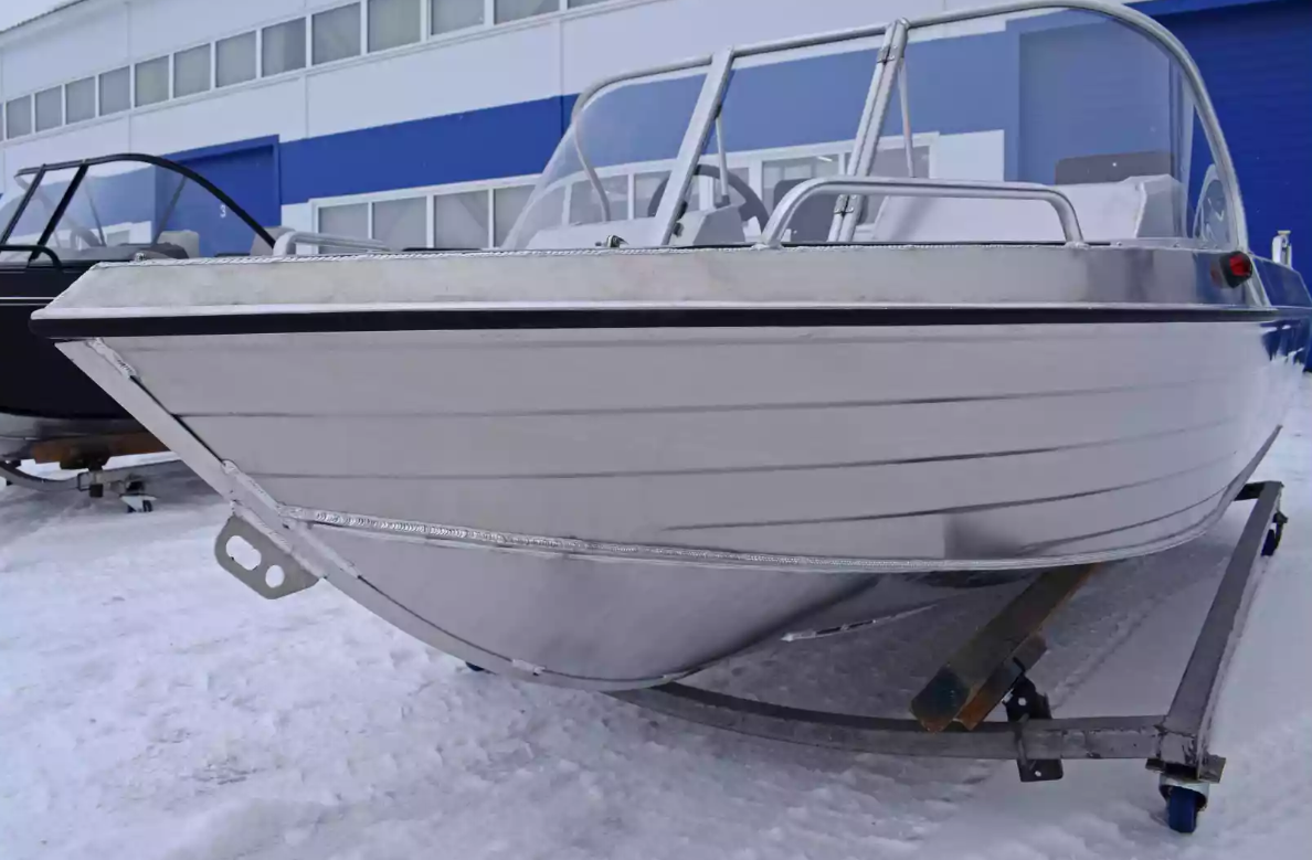 Алюминиевый катер Neman-450 DCM PRO в Гатчине Алюминиевый катер Neman-450 DCM PRO в Гатчине