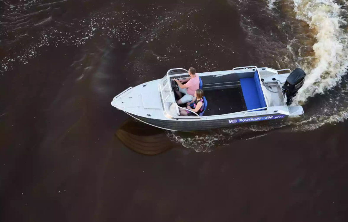 Алюминиевый катер Wyatboat-490 Pro водомет в Гатчине Алюминиевый катер Wyatboat-490 Pro водомет в Гатчине